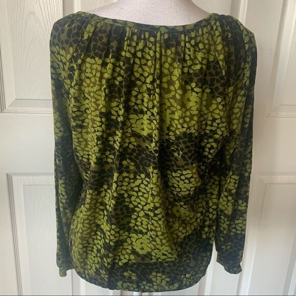 🎄Michael Kors Floral Long Sleeve Top - Picture 3 of 7